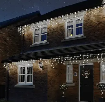 Гірлянда Бахрома Вулична 20 метрів 355 led | IP44 | Iceclude