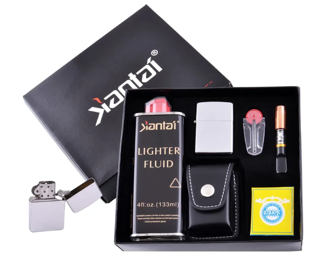 Подарунковий набір з бензиновою запальничкою, фото 1