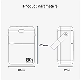 REMAX потужний повербанк 80000 мА·год (27 Вт + 22.5 Вт) з 4 виходами, PD/QC та ліхтарем, фото 8