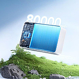 REMAX потужний повербанк 80000 мА·год (27 Вт + 22.5 Вт) з 4 виходами, PD/QC та ліхтарем, білий, фото 4