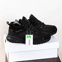 Зимние ботинки Columbia черные на меху