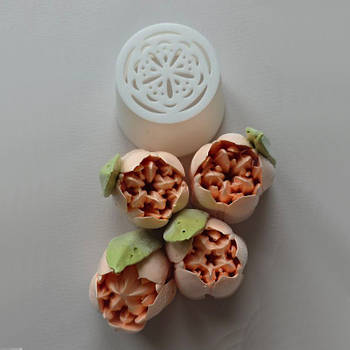 Насадка пластикова для зефіру велика Тюльпан No061 — 5 см