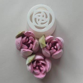 Насадка пластикова для зефіру велика Тюльпан No062 — 5 см