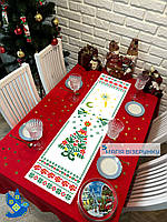 Заготовка Ранер 46 Доріжка новорічна для вишивання Магія Візерунку