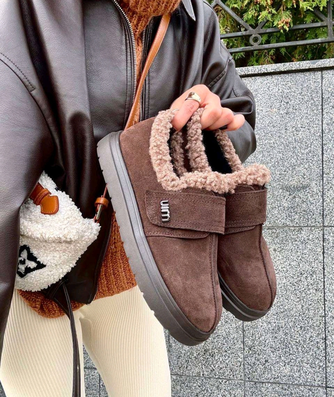 Черевики автоледі анатомічні жіночі замшеві коричневі 40р, фото 1