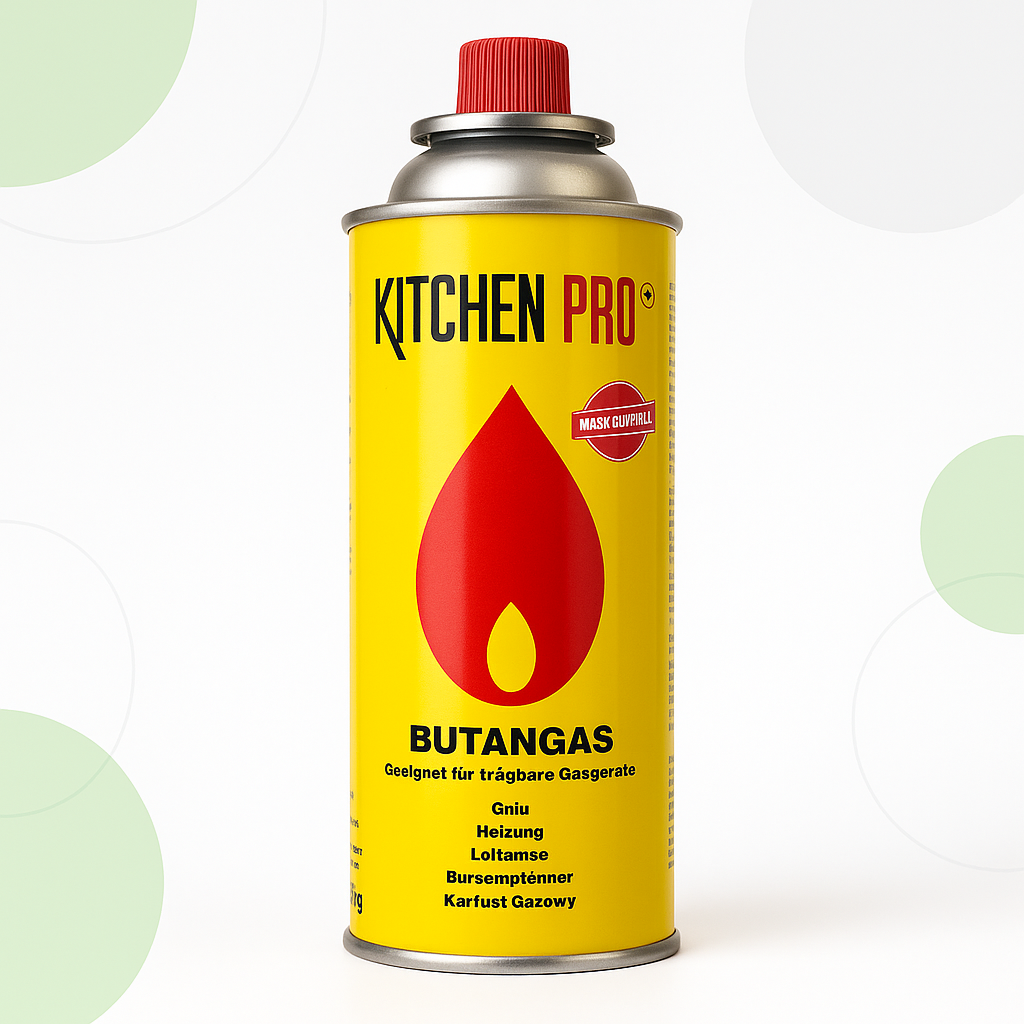 Газ “Kitchen Pro” (Кітчен Про) для портативних газових приладів, 220 г, фото 1