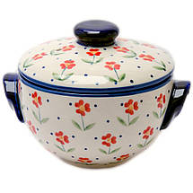 Піала з кришкою 0,5 л Red Flowers, фото 2