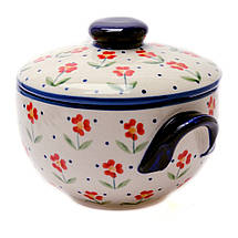 Піала з кришкою 0,5 л Red Flowers, фото 3