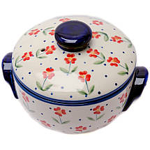 Піала з кришкою 0,5 л Red Flowers, фото 4