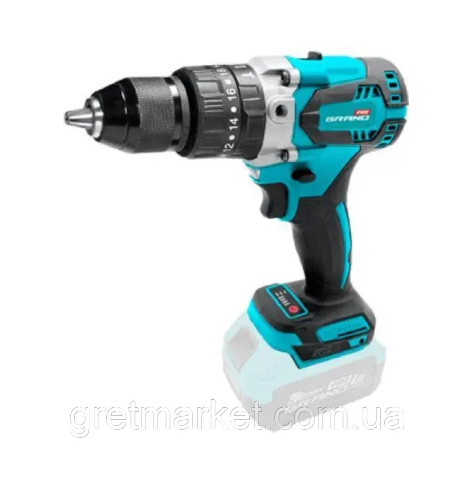 Шуруповерт акумуляторний GRAND ДА-20/13 UBL (без АКБ та ЗП), фото 1