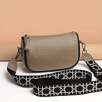 Модна сумка натуральна шкіра СК-8 | Крута сумка стильна | Жіноча сумка крос-боді | Маленька сумка елегантна | Сумка на плече