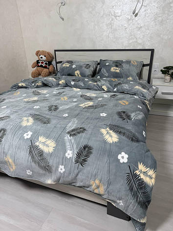 Велюрова постільна білизна Півтораспальний, фото 1