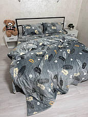 Велюрова постільна білизна Півтораспальний, фото 5