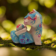 Фігурка декоративна керамічна, ручна робота / Статуетка для дому з кераміки авторська, фото 3
