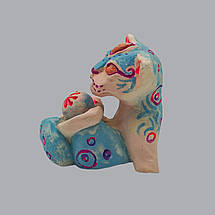 Фігурка декоративна керамічна, ручна робота / Статуетка для дому з кераміки авторська, фото 5