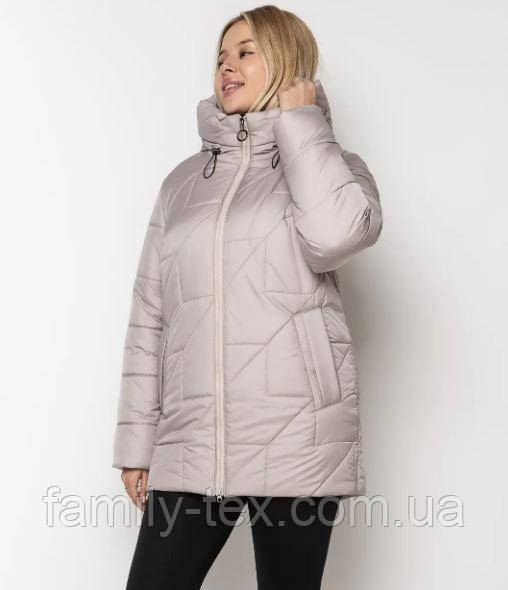 Жіночий пуховик, розміри 52 - 62, фото 1
