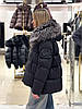 Пуховик жіночий Chanevia 25603 BLACK, фото 3