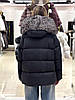 Пуховик жіночий Chanevia 25603 BLACK, фото 4