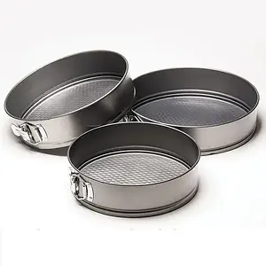 Набір роз’ємних форм для випікання 3 шт (Ø24 / 26 / 28 см), антипригарне покриття