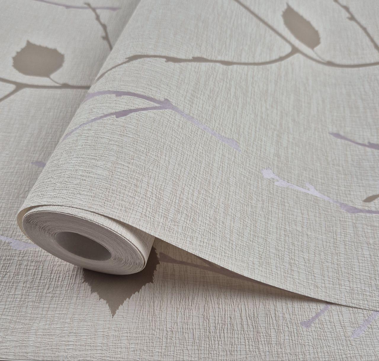 Шпалери вінілові на флізеліні 0.53 × 10.05 м Marburg 57844, бежеві для спальні, вітальні, коридору, фото 1