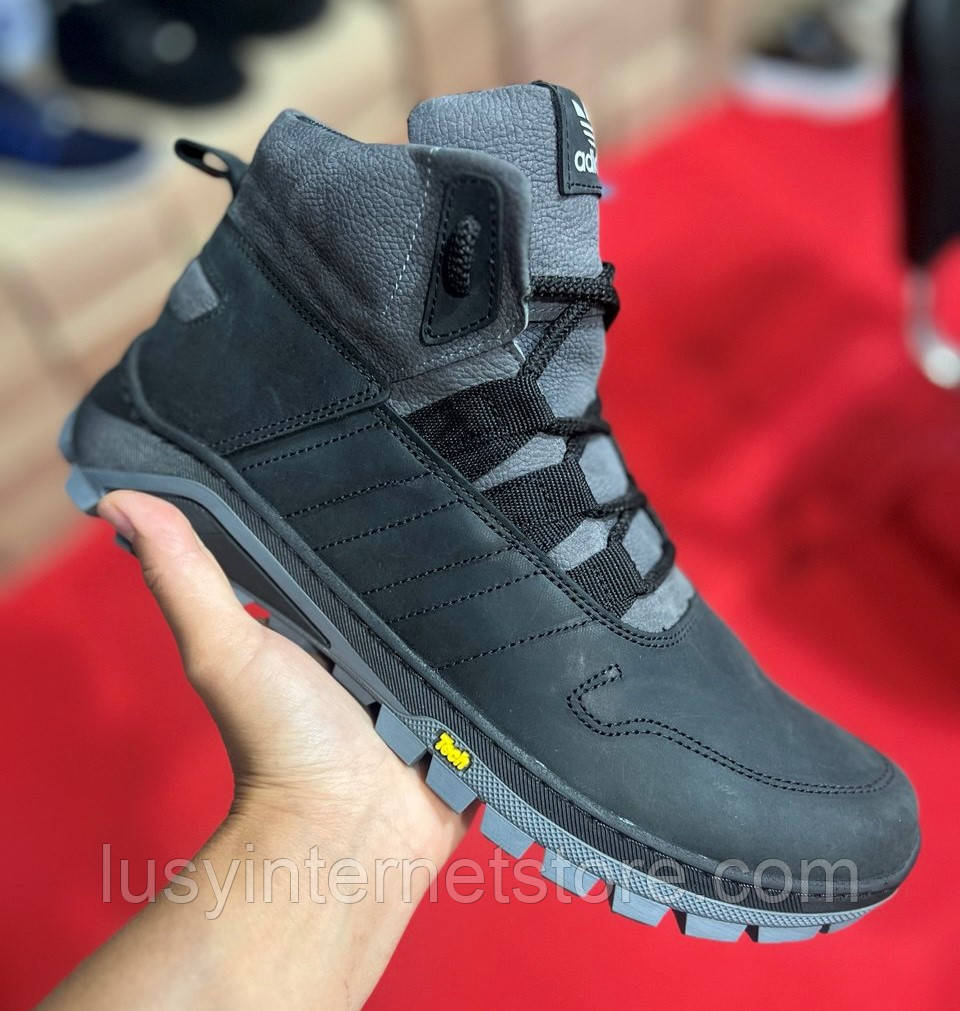 Черевики зимові чоловічі шкіряні від виробника модель ВР25-1010, фото 1