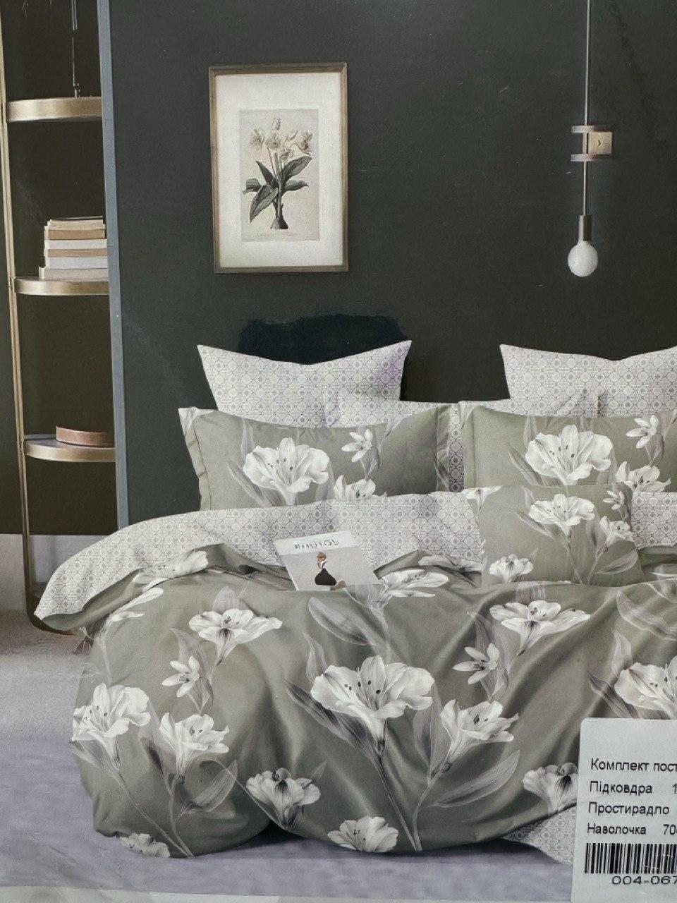 Фланелева двоспальна постільна білизна/Комплект постільної білизни/постільна білизна, фото 1