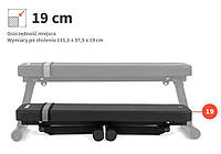 Силова пряма тренувальна лава для жиму лежачи вправ на груди універсальний тренажер компактного розміру для квартири