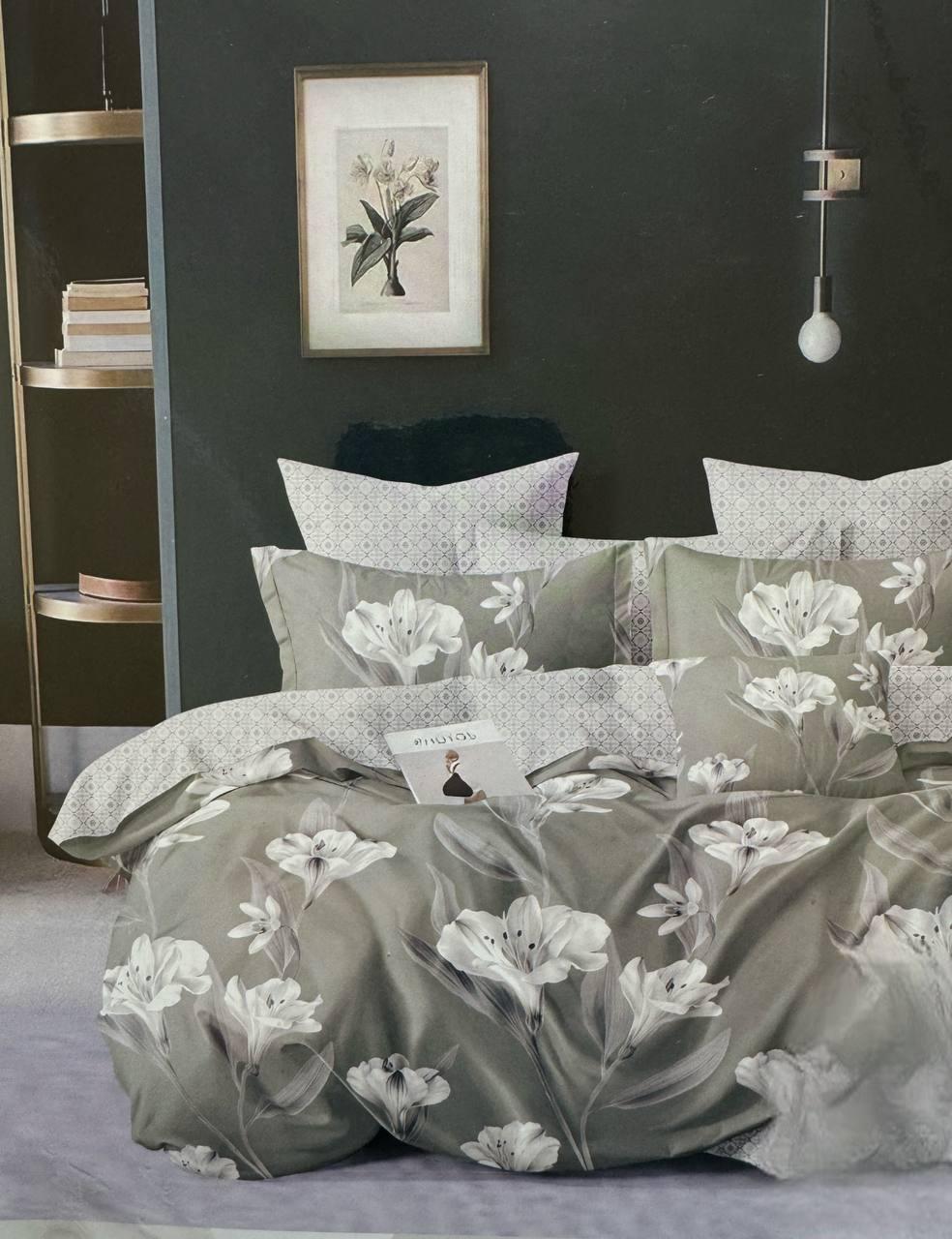 Фланелева постільна білизна євро розмір/Комплект постільної білизни/постільна білизна, фото 1