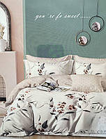 Фланелева постільна білизна євро розмір/Комплект постільної білизни/постільна білизна
