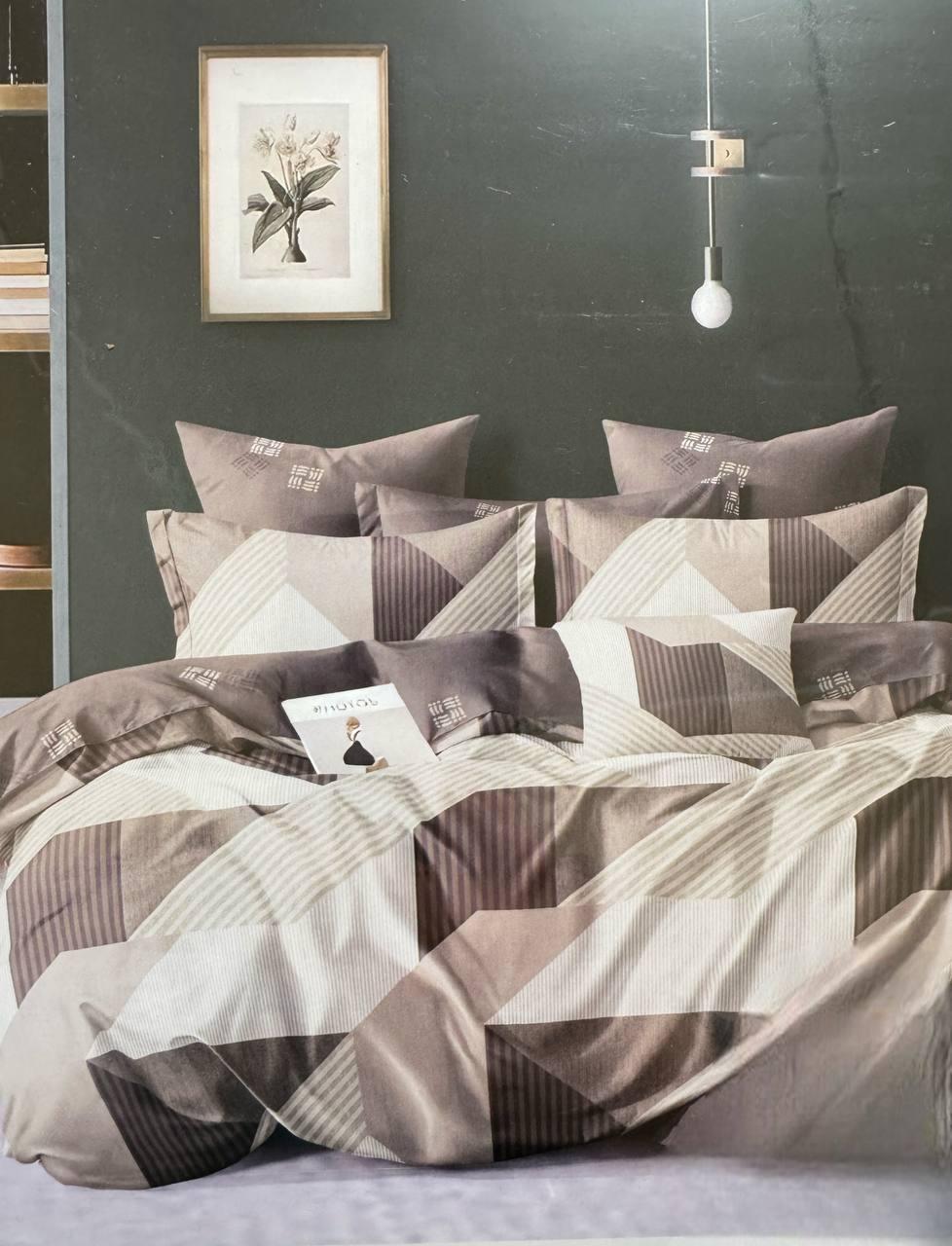 Фланелева постільна білизна євро розмір/Комплект постільної білизни/постільна білизна, фото 1