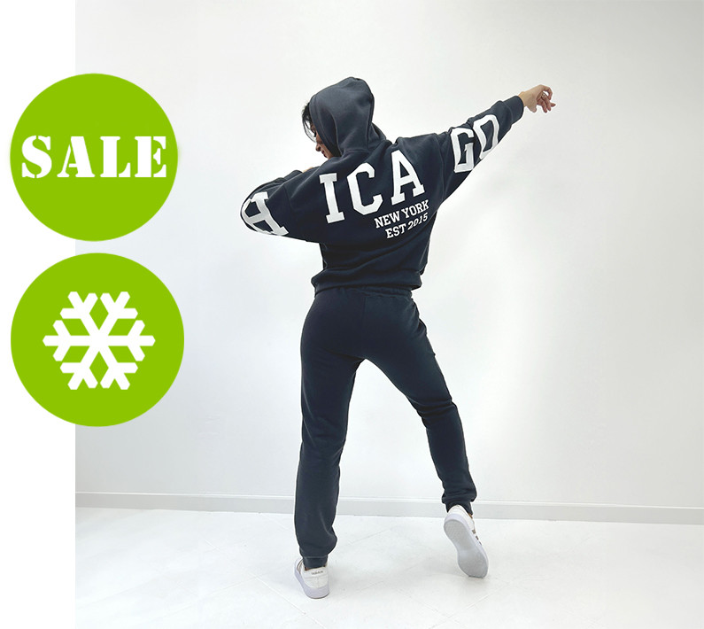 Спортивний костюм на флісі "Chicago" оптом | Норма | Розпродаж моделі, фото 1