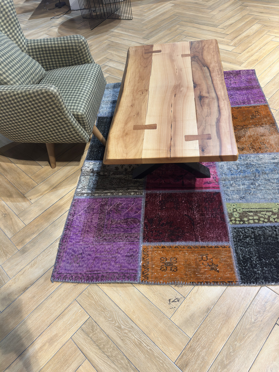 100% бавовняний килим PATCHWORK 9 колір multi, фото 1