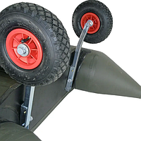 Транцеві колеса з автоматичною фіксацією