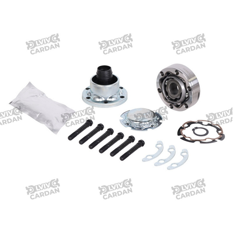 Шрус к/в (32-100) h-28mm, BMW крайній, + вал тр.60mm, отв.6x10mm, 3/7/X5, діам 99.5mm, BM725Y (DSP)