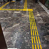 Тактильний індикатор "Смуга" самоклеючий 280 мм (чорний) (1шт) (323-5810), фото 8