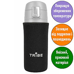 Чохол для питного термоса Tribe Neoprene Cover. 0,35л; 14,3х6,5х6,5 см. Термочохол для термоса. T-DF-0006-black