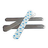 Тактильний індикатор металевий "Смуга" самоклеючий 5х35х280 мм (323-5803), фото 2