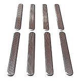 Тактильний індикатор металевий "Смуга" самоклеючий 5х35х280 мм (323-5803), фото 3