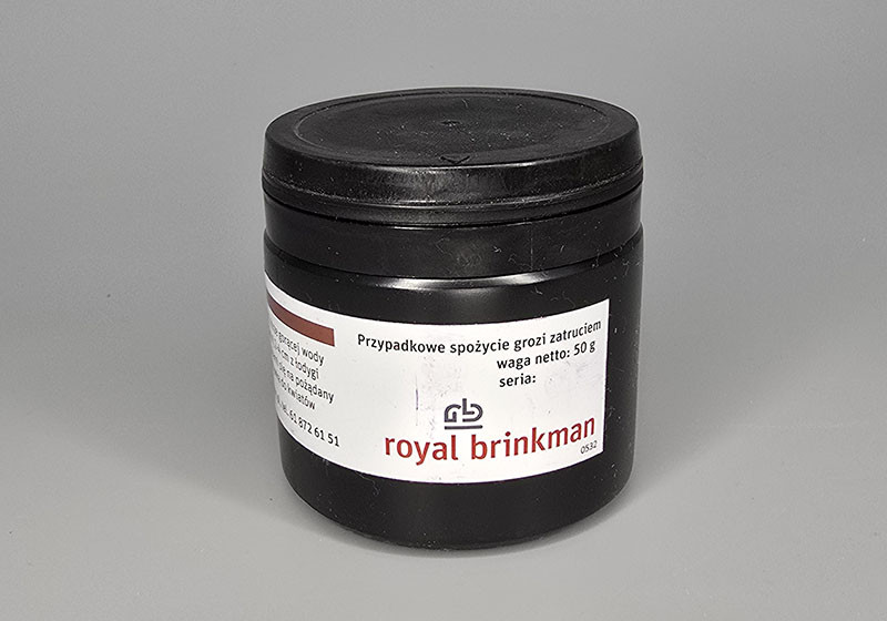 Барвник коричневий (brazowy) для зрізаних квітів 50 г (Польща)