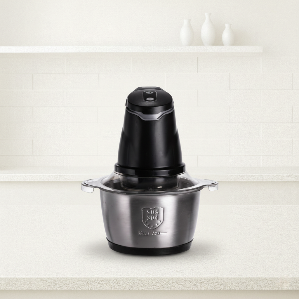 Чопер-подрібнювач Sokany SK-06028 2-в-1, чаша 1.5 л + 0.8 л, 400 Вт, 4 леза, фото 1