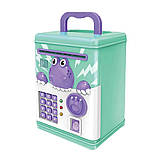 Електронна дитяча скарбничка-сейф із кодовими замком Piggy Bank Smart 6002A, фото 2