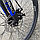 Велосипед CrossBike 29" Ultra 2025 Рама 19" black-blue, фото 8