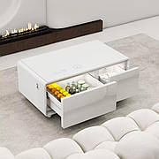 Розумний журнальний стіл з холодильником Primst TB90 (Білий, 93 літри)