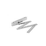 Лінійка розкладна, ABS, 1м, пружина, біла, 
DIY-MFP11WH/S, фото 3