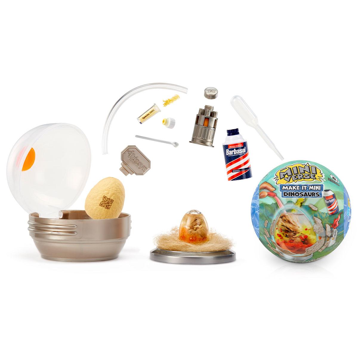 Игровой набор MINIVERSE серии "Jurassic World" – СОЗДАЙ ДИНОЗАВРА (в ассорт., в дисп.)