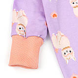 Чоловічок для дівчинки з начосом на блискавці Lama Love, фото 3