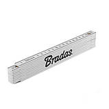 Лінійка розкладна, ABS, 2м, пружина, біла,
DIY-MFP21WH/S, фото 2