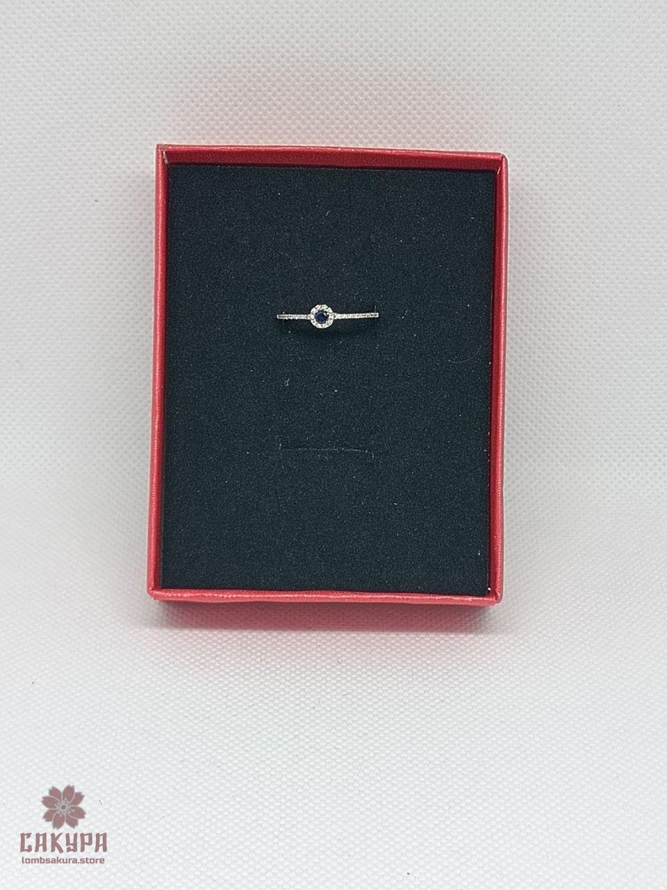 Золота Каблучка зі вставкою діамант, фото 1