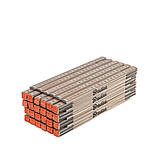 Лінійка розкладна, дерево, 1м, пружина, DIY-MFW11WD/24BOX, фото 2