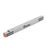 Лінійка розкладна, дерево, 1м, пружина, білий, 
DIY-MFW11WH/24BOX, фото 3